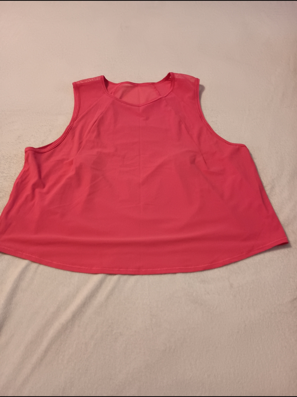 Lululemon Sculpted Tank Top Women's Size 10  In Glaze Pink